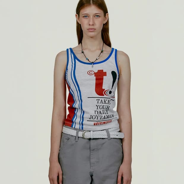 테켓 Joytamin Sleeveless Melange Gray S