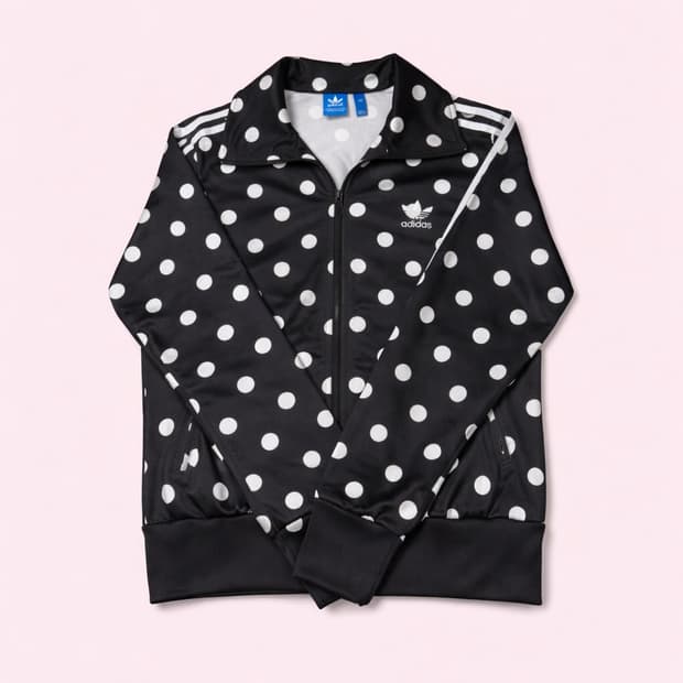 아디다스 파이어버드 도트 땡땡이 져지