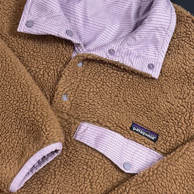 파타고니아 글리세이드 핑크 브라운