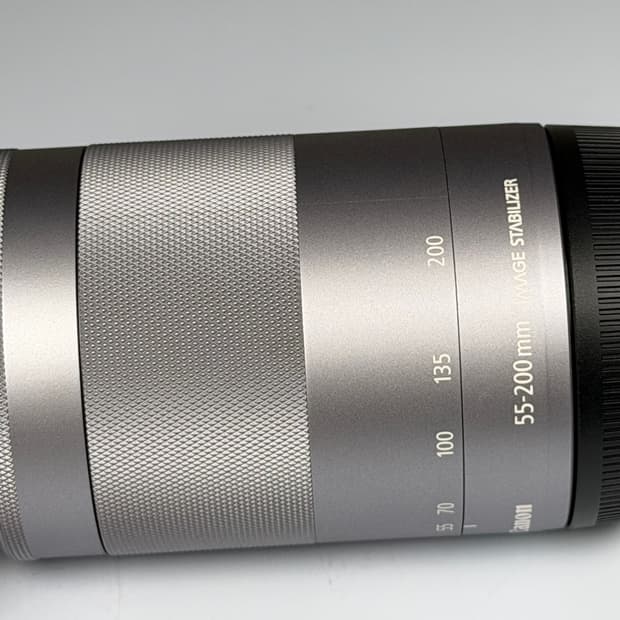 캐논 EFM 55-200mm F4.5-6.3 IS STM 렌즈