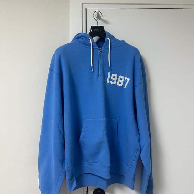 MMLG half zip hoodie (blue)