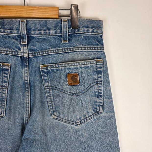 칼하트 릴렉스드핏 데님팬츠