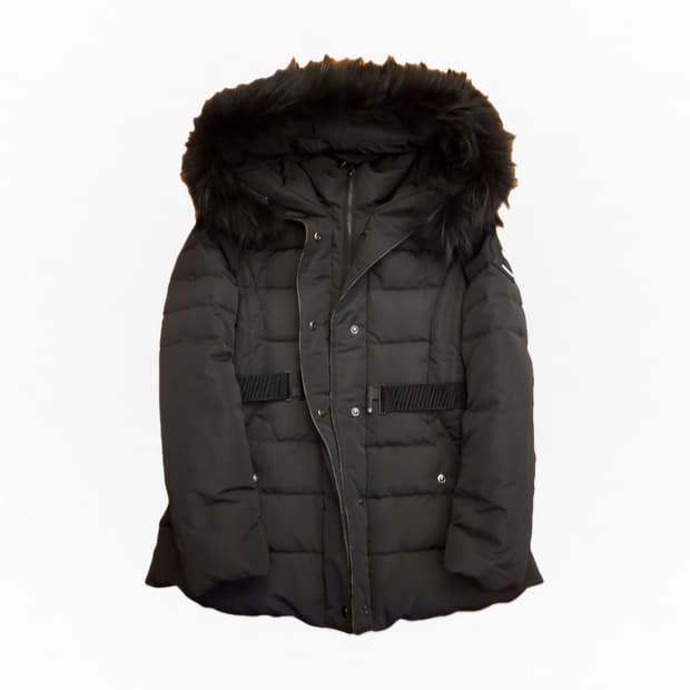 에고이스트 허리 벨트 여성용 패딩 (오리털) 55