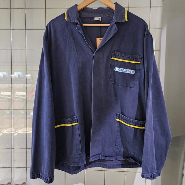 80s FRENCH WORK JACKET / 빈티지 프렌치워크자켓 (52