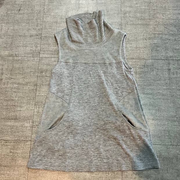 일본빈티지 Vsaison 하구미모리걸 할메카지 울 폴라원피스