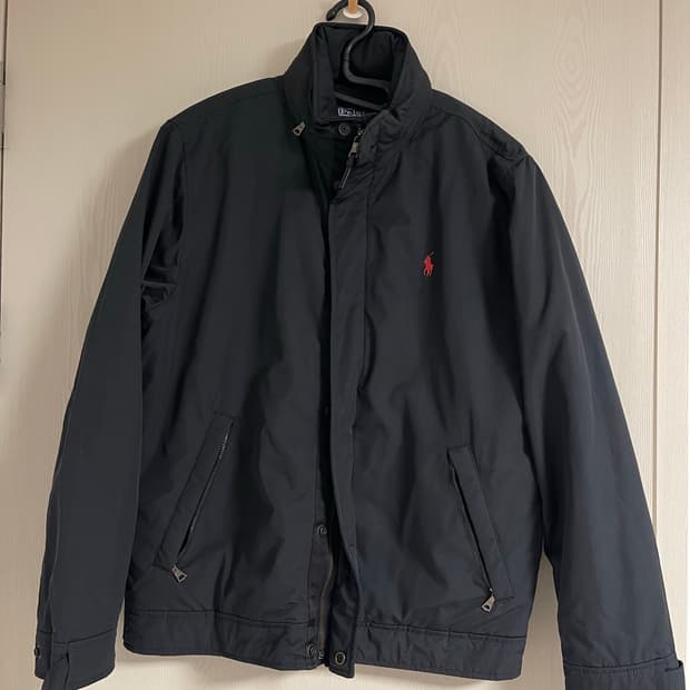 폴로 랄프로렌 폴리쉘 기모 스윙자켓 블랙 M