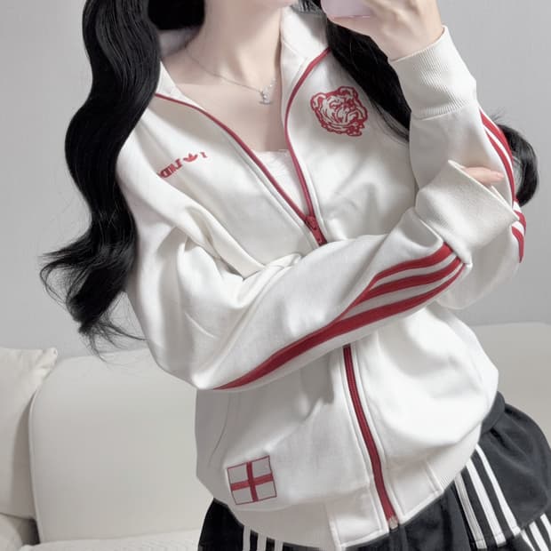 아디다스 초희귀 I lOVE LONDON 레드 화이트 런던 져지 s