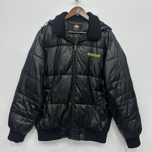 디키즈 블랙 패딩 