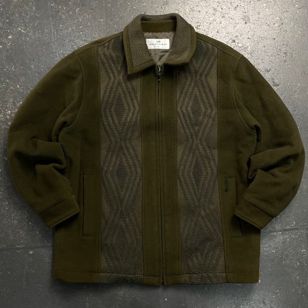 100 발렌시아가 패턴 모직 자켓