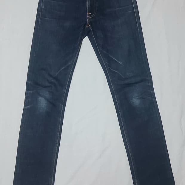 누디 진(NUDIE JEANS) 코튼 스판 데님 팬츠 청바지