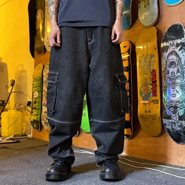 Dogtown블랙드래곤 카고 팬츠 [포켓수선필요]