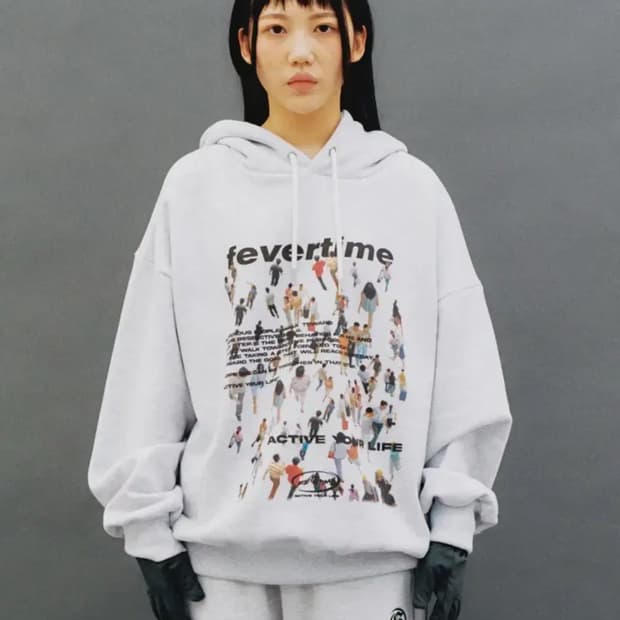 M 피버타임 후드티