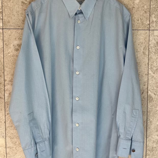 에르메스 남성 셔츠 하늘색 40(100 ~ 105 사이) 정품