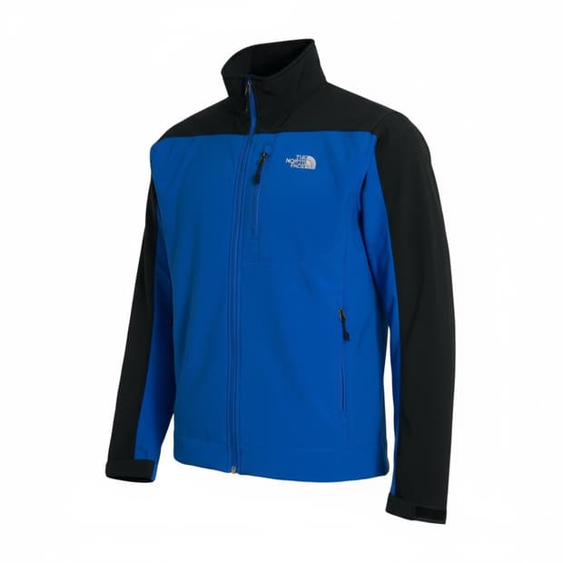 노스페이스 블루 플리스 점퍼 L