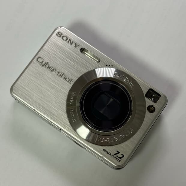 (최저가) 소니 사이버샷 DSC-W120 실버 디지털 카메라