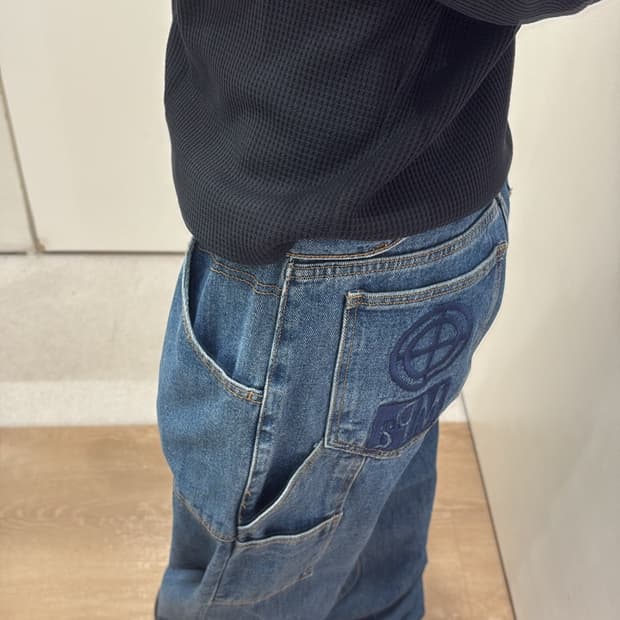 플라스틱 프로덕트 MPa PAINTER DENIM PANTS