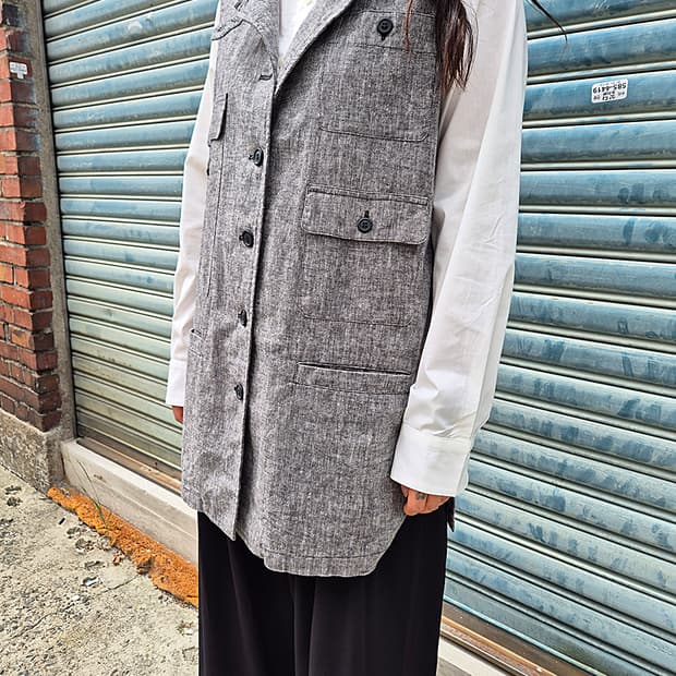 Vintage Yacco Maricard Linen Vest