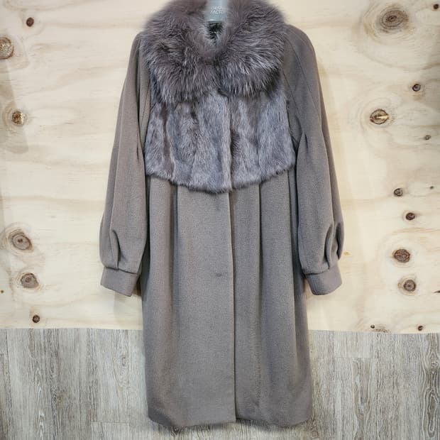 126) 비키 VIKI 캐시미어블랜드 코트