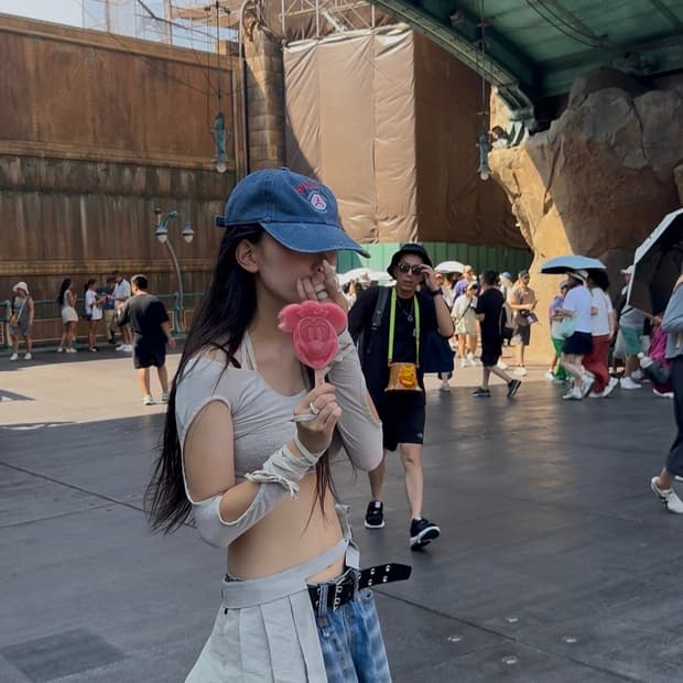혜인서 홀터탑 사이즈 0 실착사진 있음