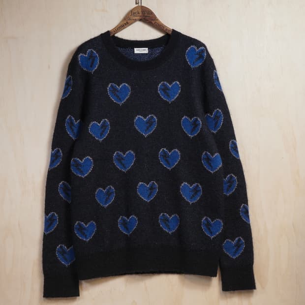 생로랑 에디슬리먼 라이트닝 니트