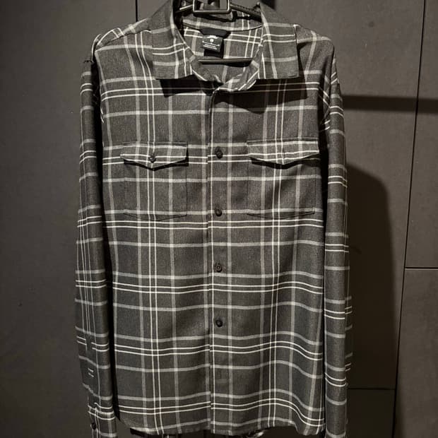 [중고]나이키 남자 체크남방(XL)