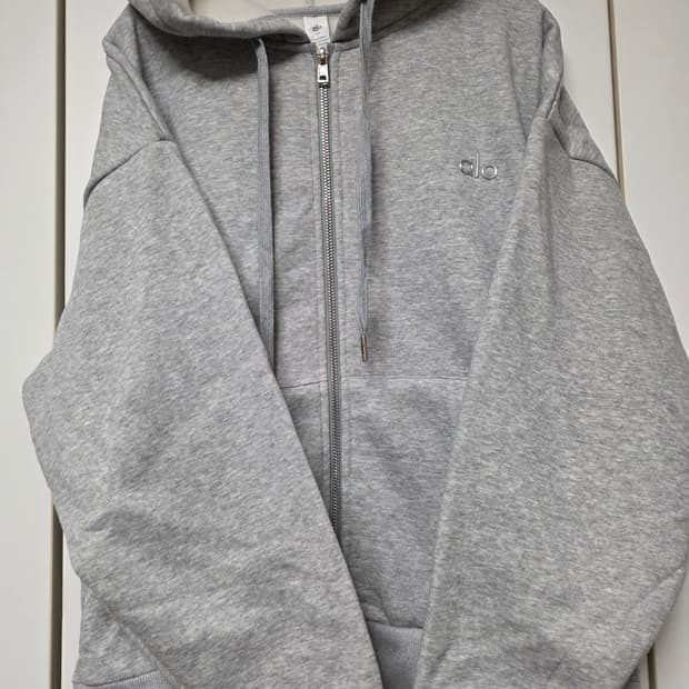 알로 그레이 후드집업 S.L