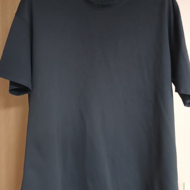 알레그리 luxcoolphase 다크네이비 반팔 티셔츠 XL