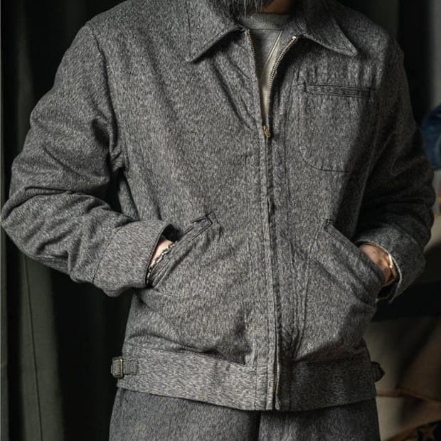 브론슨 코삭 솔트페퍼 워크자켓 M