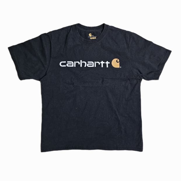 칼하트 블랙 반팔티 M Original Fit