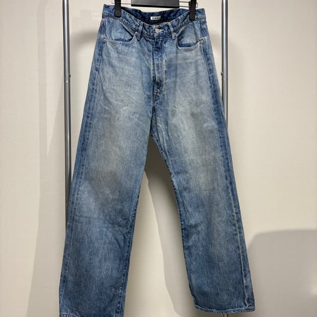 4) 오라리 23aw 셀비지 라이트 데님