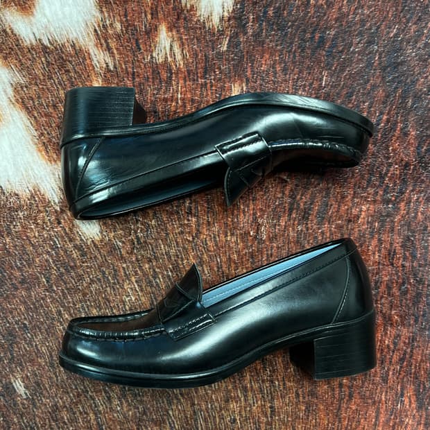 [230] 하루타 HS-46030 힐업 페니로퍼 블랙