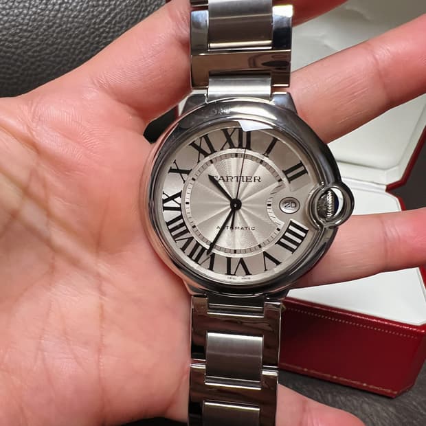 까르띠에 발롱블루 42 