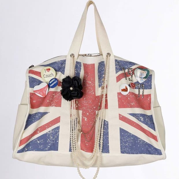 스컬프터 Naughty Girl Tote Bag Union Jack 가방