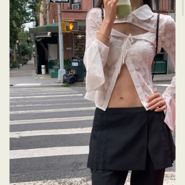 서쿠키 애니스 하트 블라우스 S