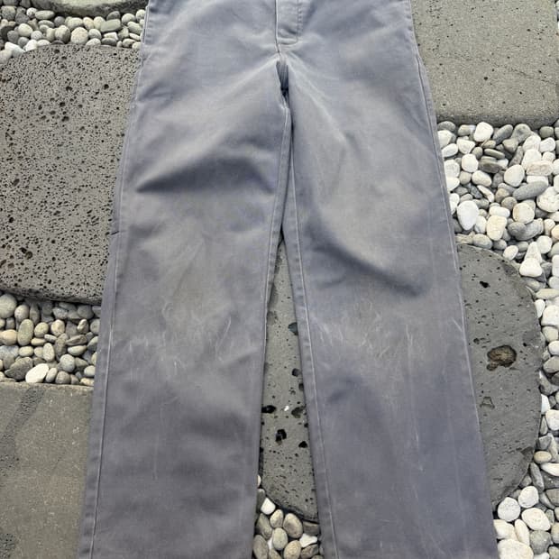 00s Planam Grey Flame Resistant 빈티지워크팬츠