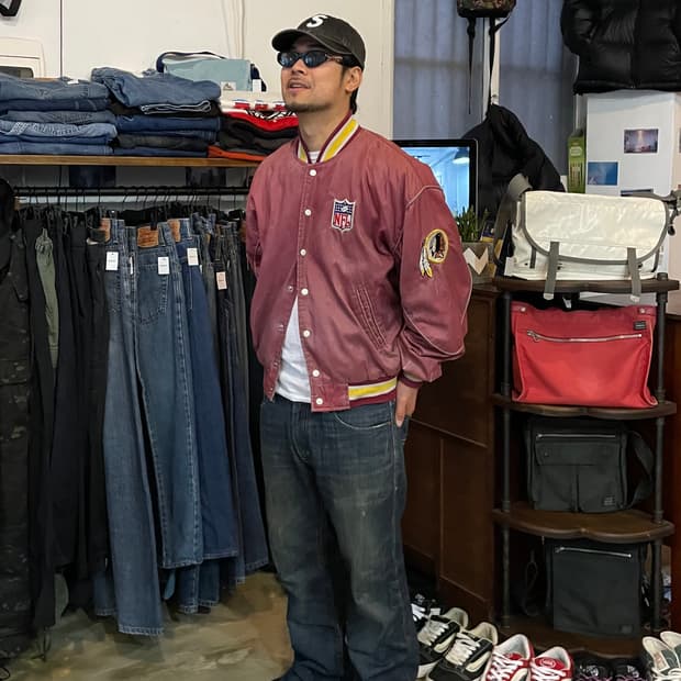 90’s NFL by EAST POINT RED SKINS 자켓 L