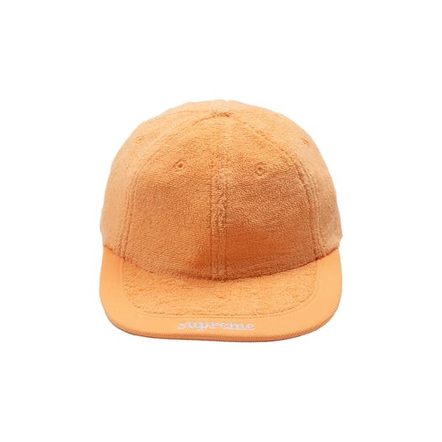 슈프림 태리 바이저 로고 6패널 캡