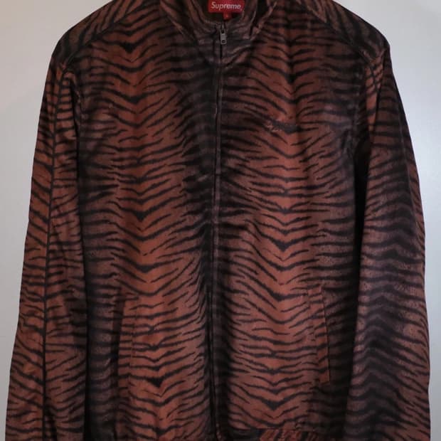 18SS 슈프림 타이거 스트라이프 트랙 자켓