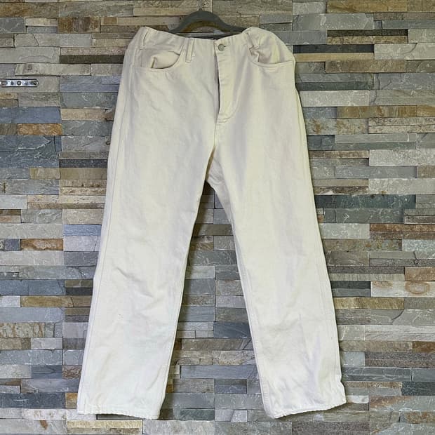 Westoveralls 아이보리 데님