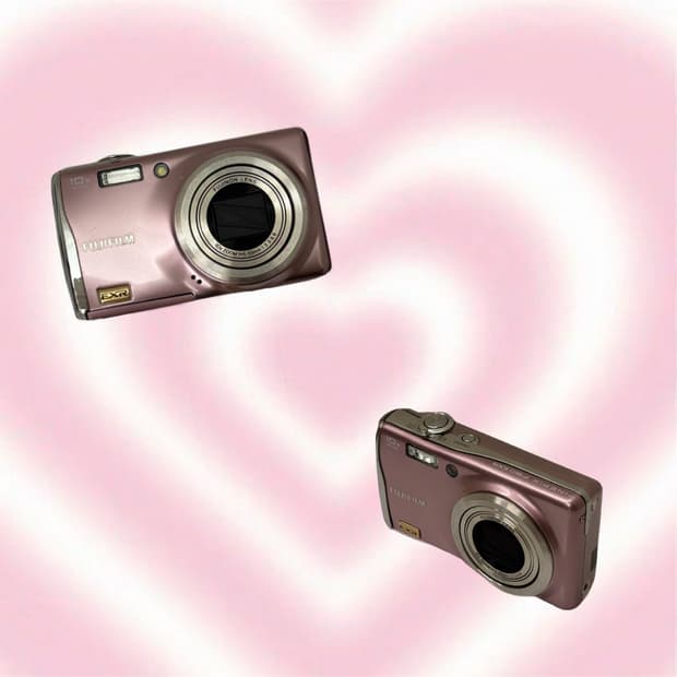 작례O)후지필름 파인픽스 f80exr 아일릿 디카 핑크