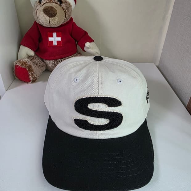 스투시 셔닐 S 로우캡 내추럴