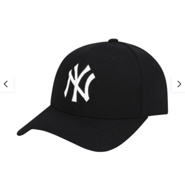 MLB 비하인드 커브캡 뉴욕양키스