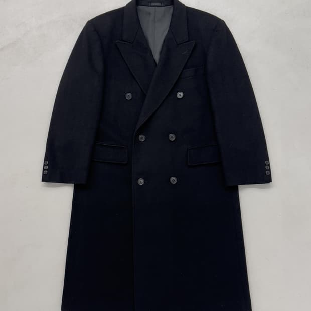캐시미어 더블 코트