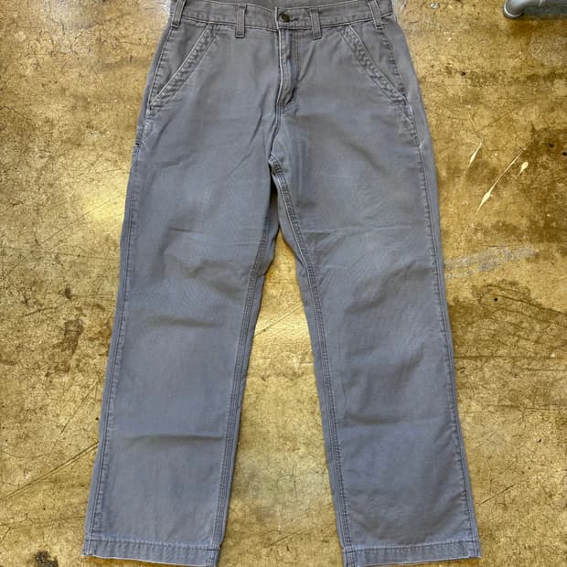 Carhartt 빈티지 그레이 워크팬츠