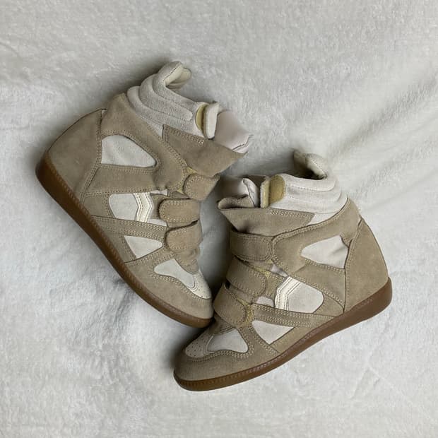 [240] BAWCOOK 하이탑 웨지 스니커즈|| 이자벨마랑ST