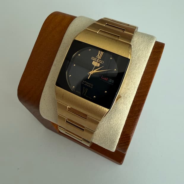 세이코 Seiko 스퀘어 골드