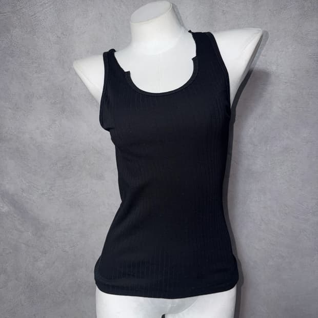 Helmut Lang Ribbed Tank Top