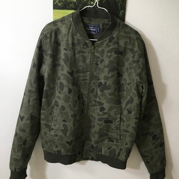 vintage camo outer