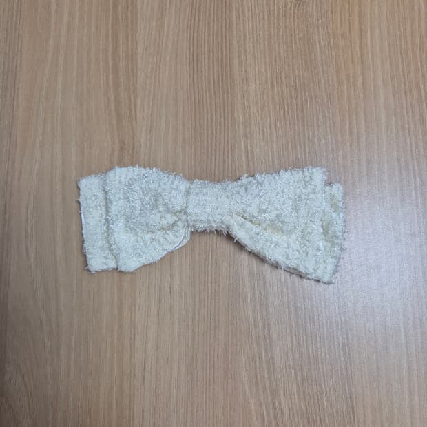 리즈리사 리본 아이보리칼라