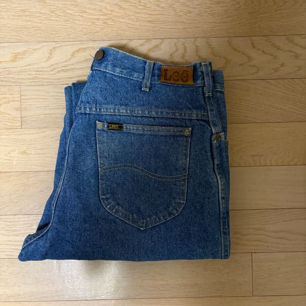 80s Lee 데님 33x30 Made in USA